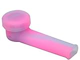 Mini Silicone Straw, Portable Travel Accessory (Pink)