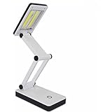 TOMOL [New Version] Super Bright COB LED Portable Desk Lamp Travel Lamp :Foldable, Touch Sensitive Control, 3 Adjustable Brig
