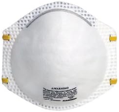 Radnor N95 Particulate Disposable Respirator with Adjustable Nose Clip - NIOSH 42CFR84 20/Box