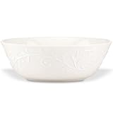 Lenox Opal Innocence Carved All Purpose Bowl, White