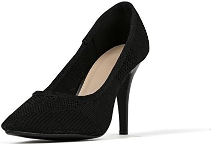 Vivident Gorgeous Women Pumps Shoes High-Heel Flying Fabric Flyknit Party Dress Shoes
