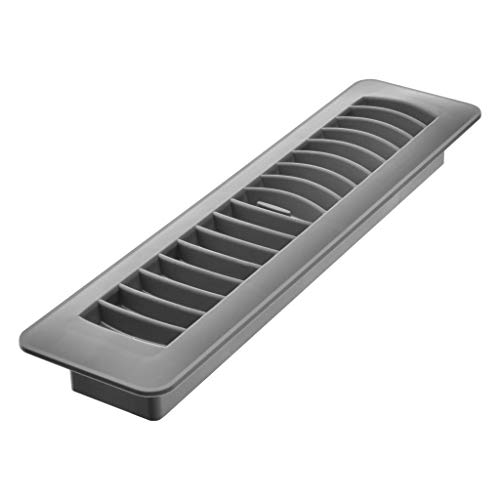 Imperial Manufacturing RG1450 Plastic Register Package, 21/4 X 12, Grey by Imperial Manufacturing