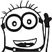 Tech Tattz Despicable Me Minion Vinyl Decal Sticker for Phone Tablet Computer