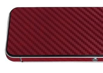 [Taro Works] 3d Carbon Fiber Vinyl Flex Wrap Red 60"x12" 152cmx30cm