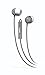 Maxell 190302 - IEMICSLV Stereo In-Ear Earbuds with Microphone (Silver)