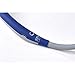SPICE OF LIFE Hands-Free Portable Neckband W Fan - 5 Blade Dual Fans, 2000mAh USB Rechargeable Battery, 3 Speed Settings, Plastic Material - Navy
