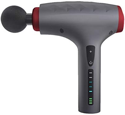 深部組織筋肉マッサージガン 4つのヘッド 日本メーカー新品 静かなパラペットボディマッサージャー付きエレクトリック戻るハンドヘルドパーカッションマッサージ器 スピード振動アスリートのための痛みを軽減する