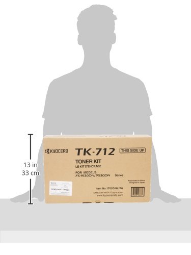 * TK712 Toner, 40000 Page-Yield, Black