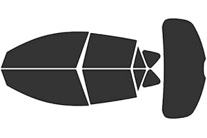 Rvinyl Window Tint Kit Compatible with Mazda Mazda3 2010-2013 (Hatchback) - Complete Precut Kit - 20%