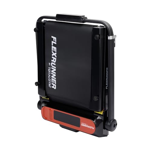 CV Directo FlexRunner Caminadora Plegable Portátil para Ejercicio en Hogar y Oficina 8 Velocidades by TotalGym con Conexión y Bocina Bluetooth Panel Digital Contador de Calorias