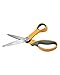 JML Stainless Steel 9.25 Inch Softgrip Decorative Fabric Edge Pinking Shears Scissor New