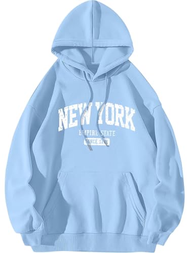 ORANDESIGNE Graphic Print Pullover Hoodie