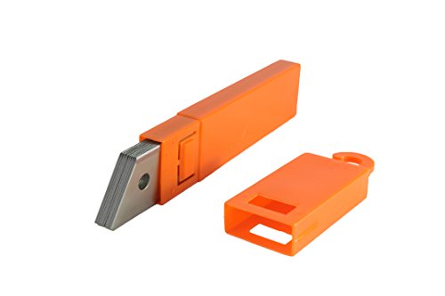 Zico ZI-4055 25mm/1-Inch Heavy Duty Snap-off Utility Knife Bledes, 10-pack