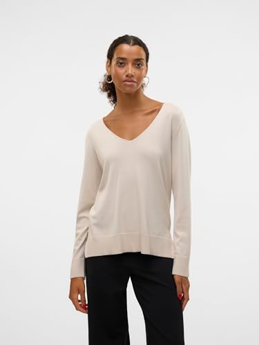 Pull en Maille VMSILJE Pull-Overs Moonbeam M Moonbeam M