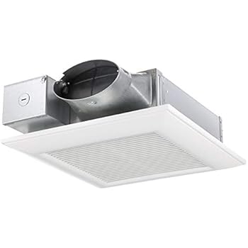 Panasonic FV-0510VS1 WhisperValue DC Ventilation Fan with Pick-A-Flow Speed Selector, Low Profile, Extremely Quiet, Long Lasting, Easy to Install, Code Compliant, Energy Star Certified, White