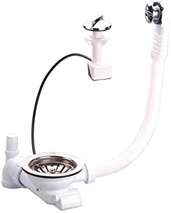 Nicoll Bonde A Panier Automatique Chromee A Trop Plein P Evier 1 Bac Sas 0204118 Amazon Fr Cuisine Maison