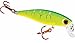 Dynamic Lures Trout Fishing Lure | Multiple BB Chamber Inside | (2) - Size 10 Treble Hooks | for Bass, Trout, Walleye, Carp | Count 1 | (Fire Tiger, HD Trout 2.25 Inch)