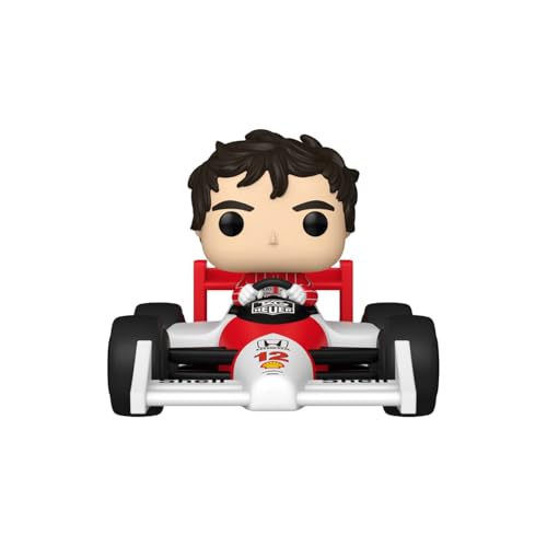Candide Funko POP! Ayrton Senna Rides Super Deluxe McLaren – Figura Colecionável de 11 cm em Vinil