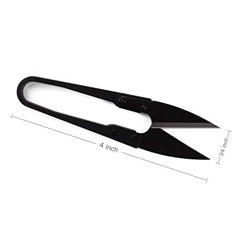 Amornphan 5pcs Bonsai Pruning Scissors Trimming Shears Cutting Cloth Tool for Sewing Scissors Yarn Thread Cutter Mini Small Garderning Bud and Leaves Trimmer