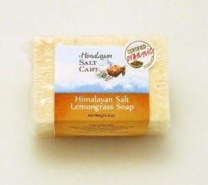 3 bars of Himalayan Salt Lemongrass Soap certified organic