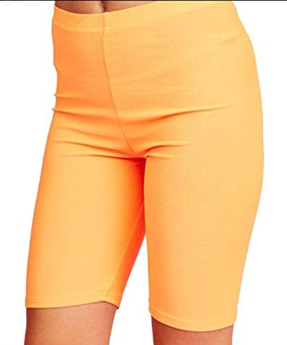 womens yellow cycling shorts
