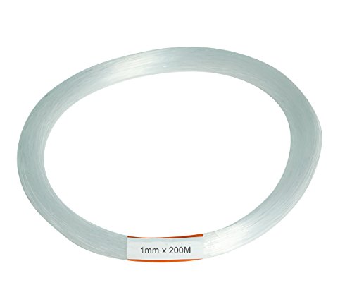 Fiber Optic Cable,PMMA Plastic end Glow Cables for Star Sky Ceiling led Light kit 0.04in(1mm) 656ft(200M)/roll - Thumbnail 6