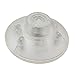 BCQLI 1 Pcs Transparent Foot Pedal Push Switch Inline Lamp Light On-Off Control Footswitch