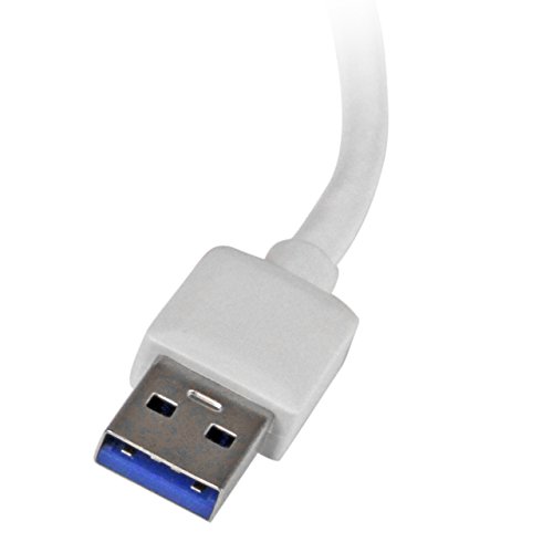 StarTech.com USB 3.0 to Gigabit Network Adapter - Silver - Sleek Aluminum Design for MacBook, Chromebook or Tablet - Native Driver Support