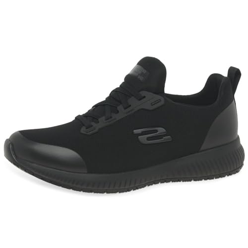 SQUAD SR, Zapatillas para Mujer, Black Flat Knit, 39 EU