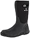 ROPER Mens Barnyard Round Toe Pull On Rain Casual Boots Mid Calf - Black