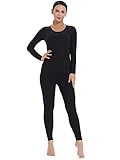 Amorbella Women’s Ultra Soft Thermal Underwear Set Cotton Long Johns Base Layer Fleece Lined S-XXL