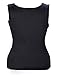 MISS MOLY Women's Slimming Vest Body Shaper Shirt for Weight Loss Neoprene Black M