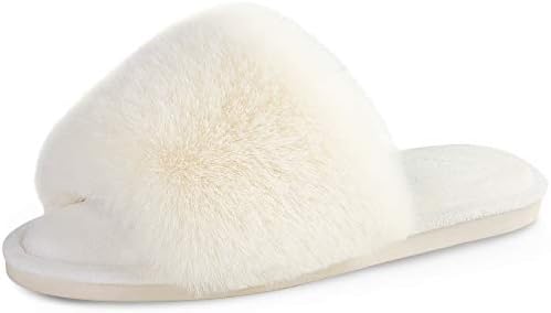 fuzzy slip ons