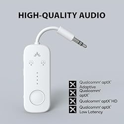 Avantree Relay - Premium Airplane Bluetooth 5.3
