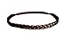 Mia Thick Braidie, Braided Headband Made of Synthetic Wig Hair on an Elastic Rubber Band, Hair Accessory for Women, Teens, Girls, Dance - Light Brown