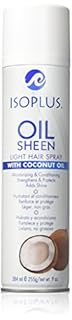 UPC 021306122012 product image for Isoplus Oil Sheen Light Spray Coconut Oil, 9 Oz (B01BER7M4O) | upcitemdb.com