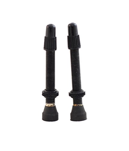 44 mm Long Black bicycle tubeless valve stem