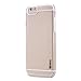 iPhone 6 Plus / iPhone 6S Plus Case - Poetic [Atmosphere Series] - [Lightweight] [Slim-Fit] Slim-Fit Tranparent Hybrid Case for Apple iPhone 6 Plus /iPhone 6S Plus 5.5inch Clear/White (3 Year Manufacturer Warranty From Poetic)