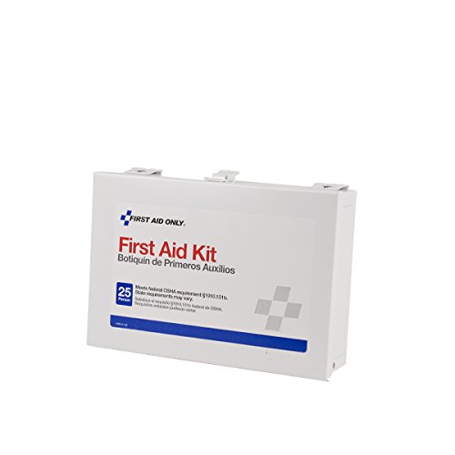 PacKit 6100, 143 Piece ANSI Plus, 25 Person First Aid Kit With Steel