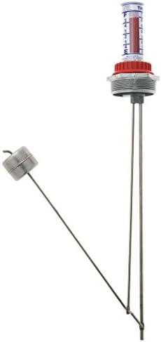 Krueger Sentry Gauge HS2-2-47 Level Gauge, 47" Item Depth, 2" Item Width, Stainless Steel, NPT Male, 2" Item Diameter
