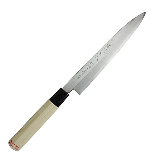 Bansyu-Miki Japanese Yanagiba Sashimi Sushi Knife Blade length:240mm