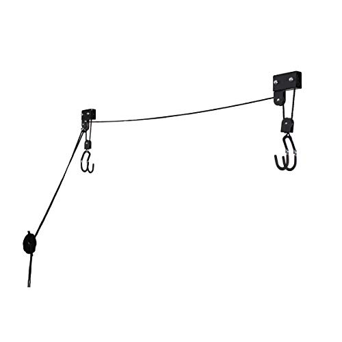 RAD Sportz Kayak Hoist 2-Pack Quality Garage Storage Canoe Lift with 125 lb Capacity Even Works as Ladder Lift Premium Quality Pulley System - Image 5