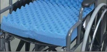 Eggcrate Wheelchair Cushion 16inx18inx3in (Approx size) - World Wide Shipping