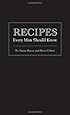 Recipes Every Man Should Know (Stuff You Should Know)