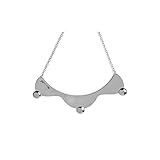DC Comics Harley Quinn Logo Symbol Large Metal Collar Chain Necklace