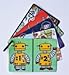 DistrACTION® Cards - Jumbo Robots - For first aid, injections, aches, injuries, and more