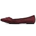 Ollio Women's Shoe Light Comfort Faux Suede Cross Strappy Ballet Flats