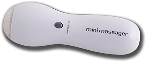 Prospera Mini Penguin Massager, Vibration Massage to Relieve Muscle Tension for face Neck Shoulder arms Back and Legs, Home Office use, White, 4 oz