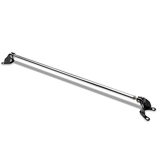 Honda Civic/CRX/Integra Rear Upper Aluminum Strut Bar (Silver) - EC ED EE EF EG EH DA DB