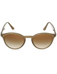 Ray-Ban De Los Hombres 0rb2180 Ronda anteojos de sol, Blanco crudo, 51 mm